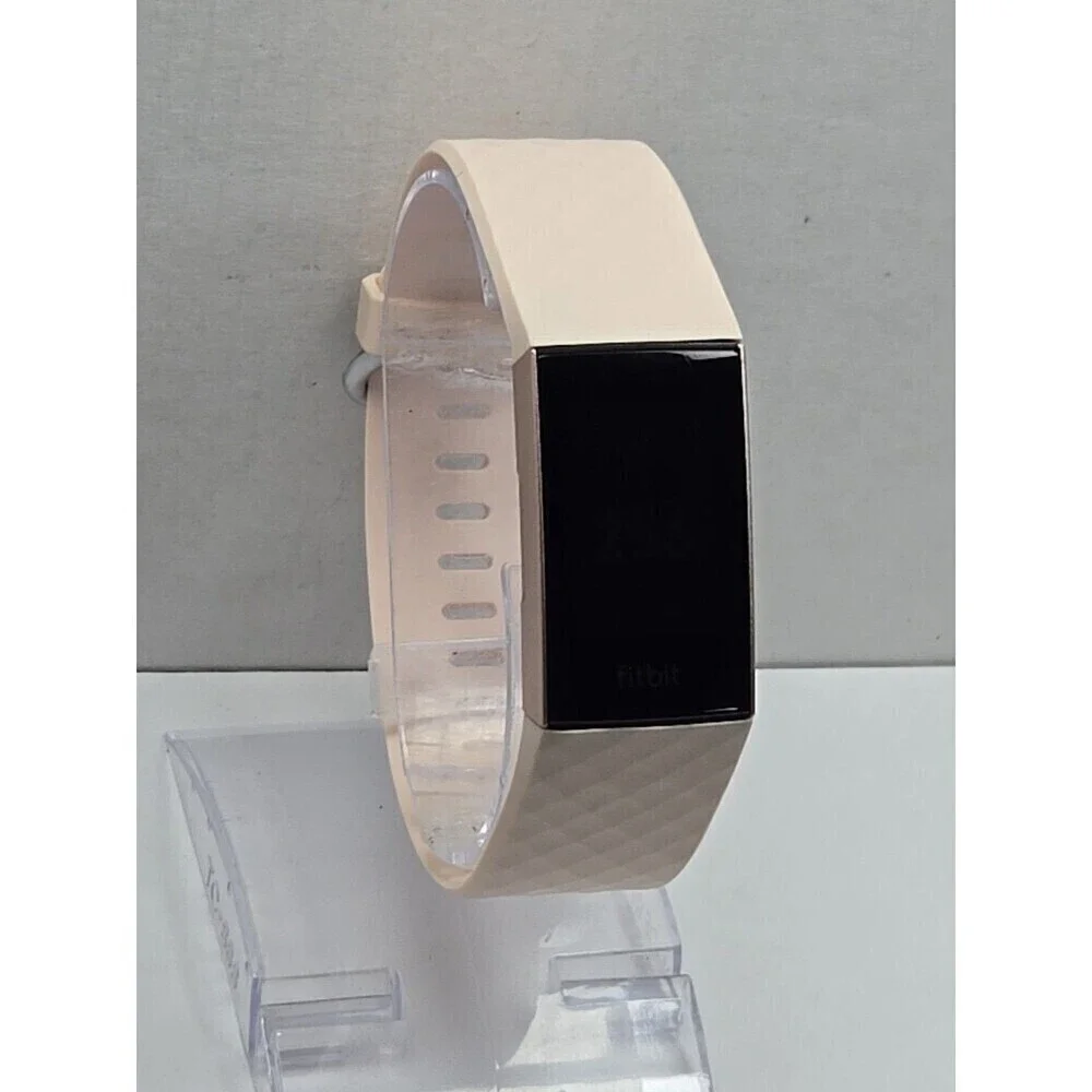 Fitbit Charge 3 FB409 Activity Tracker Heart Rate GPS Smartwatch Rose No Charger